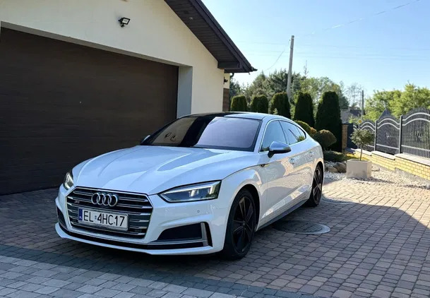 audi s5 łódzkie Audi S5 cena 153000 przebieg: 73000, rok produkcji 2018 z Pabianice